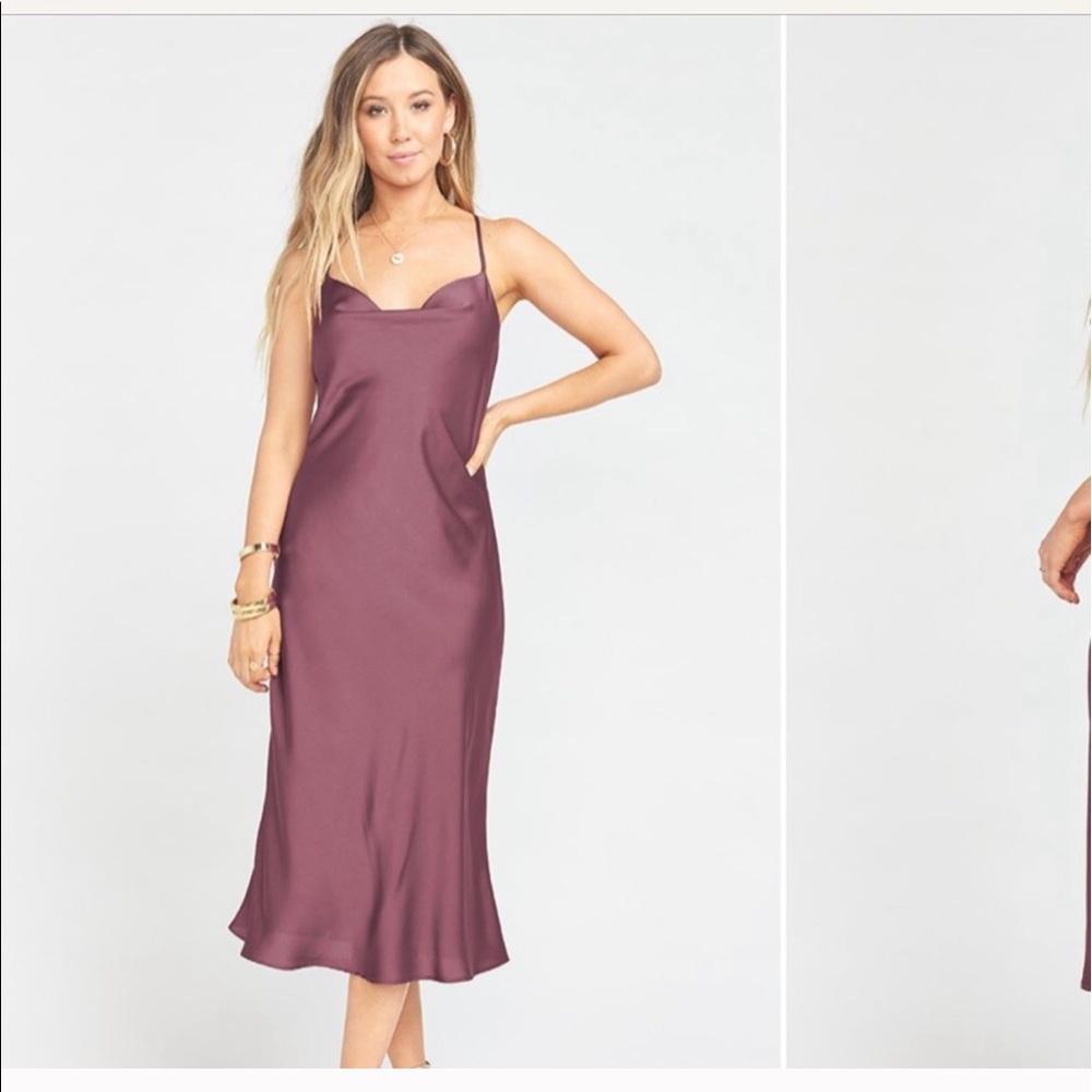 Show me your Mumu plumish dress
